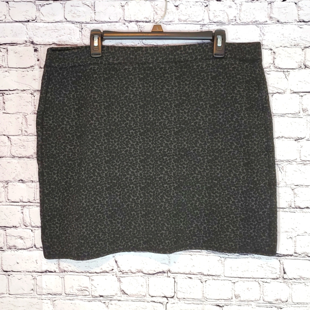 George Animal Print Casual Skirt Size XL/16-18